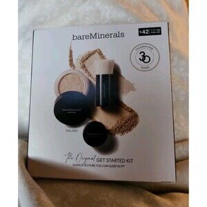 BareMinerals Original Get Started Kit 01 Fair SPF 15 Foundation & Brush.